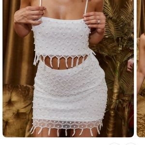 aria pearl SET from 12th tribe. both pieces!